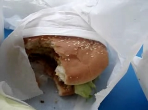 Taco On A Bun At Rick's Burgers Video